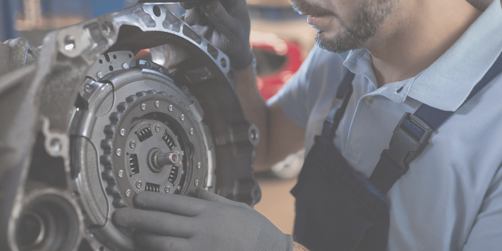 technician working on car